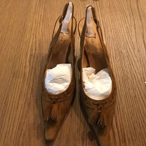 NIB vintage Bettye Muller suede shoes size 38